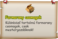 GYIK - Csengőpengő és Farmarany | Farmerama HU