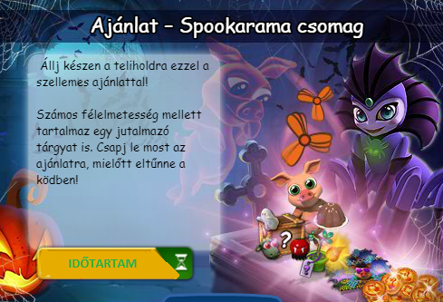Spookarama ajánlat hírek.png
